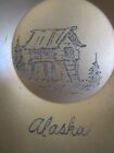 Etched Alaska 7  Gold Pan By Atlas Metal Spinning Co  So  Sf California