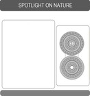 Z6956 Spotlight On Nature Clear Stamps And Metal Cutting Dies Scrapbooking Paper