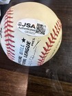 Dennis Eckersly Autographed Official Nl Baseball Jsa Coa