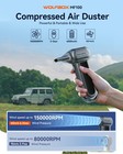 Wolfbox 150000 Rpm Compressed Air Duster Portable Turbo Fan Mini Air Blower