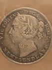 1894 Newfoundland 20 Cents Silver Foreign Coin   92 5  Silver