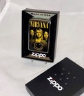 2025 Nirvana Kurt Cobain Zippo Lighter Custom Design New In Original Box