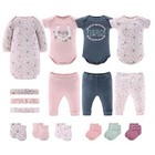 Baby Layette Gift Set For Girls - 16 Piece New Born Girl Gift Set  Baby 
