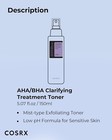 2 Pack Cosrx Aha bha Clarifying Treatment Toner 150ml Each L1
