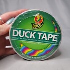 Duck Tape Rainbow  1 88 In  X 10 Yd 