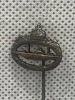 Beautiful Original Wwi Ww1 Imperial German Navy U-boat Knurled Stickpin