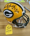 Ray Nitschke  66 Hof 78 Signed Autographed Mini Helmet-mint