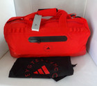 Nwt Authentic Adidas Stella Mccartney Red black Gym travel Bag W  Black Shoe Bag