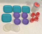 Vintage Tupperware Toys Mini Serve It Children s Play Dish Kids Set Luncheon Vgc