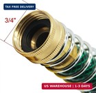 Garden Hose Extension Adapter  Hose Kink Protector With Coil Spring  2 Pack