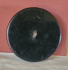 Bb Chunky Bakelite Old Button Art Nouveau Metal Trim Large