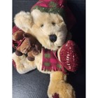 Dan Dee Collectors Choice Christmas Teddy Bear W  Moose Plush Holiday Decor 18in