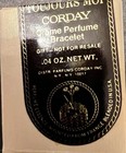 Vintage 1960s Corday Unicorn Perfume Locket Bracelet Toujours Moi Original Box