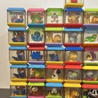 Fisher-price Peek-a-blocks Clear Stacking Blocks Lot Of 36 With Animals clowns
