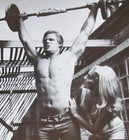 1985 Original Faster  Pussycat  Kill  Kill    French Lobby Card   Strong Man  