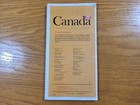 Canada Map Vintage 1971 Road Travel Highway Guide Territories W  Northern U s 