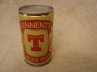 Tennents Lager Beer Flat Top B o Limited Scotland Shiny Nice 11-21 Fl Oz 