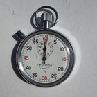 Vintage Pocket Timer Stopwatch Chesterfield Dolmy 7 Jewels 1 5 Swiss Made