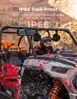 Kemimoto 2 1ch Utv Sound Bar System 17 Inch Rgb Soundbar For Polaris Rzr Can-am