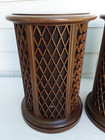 Vtg 70 s Pioneer Cs-05 Omni-directional End Table Speakers Mcm Beauty s In Exc 