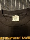 Vintage 1991 Mens Mike Tyson Vs Evander Holyfield T-shirt Size L Single Stitch