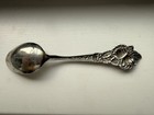 Sterling Silver Woodstock High School Detailed Commemorative Spoon 5 1 8   
