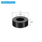 M12 Aluminum Spacers  5 Pcs Metal Spacer Aluminum 1 2  Id X 1  Od X 1 4  L