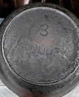 Vintage No-notch Arc Logo Lodge No  3 Cast Iron Skillet 1910s To 1930s