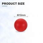 Uxcell 100pcs Pp Plastic Bearing Balls 10mm Solid Balls  10mm  Red