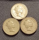  3   1985 Great Britain  1 One Pound United Kingdom World Coins