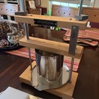 New England Stainless Steel Cheese Press Home Artisan Cheese Making Tool
