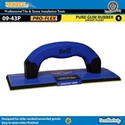 Troxell Usa - 4  X 9  Gum Rubber Grout Float With Softgrip Handle