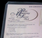 Creative Memories Clear Album Photo Mounting Sleeve Pack 16 Sleeves New