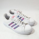 Adidas X Farm Rio Grand Court Leather Floral Art Ego536 Women s Size 8 Nwob