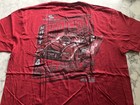 Nhra Drag Racing Tsr Offical Matt Hagan Red  T Shirt  Size Xl