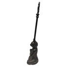 Cast Iron Yoga Cat Doorstop Carry Handle Door Stop Namaste Stopper Home Decor