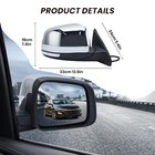 Passenger Side Manual Fold Mirror Blind Spot For Jeep Grand Cherokee 2011-2022