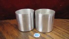 3  X 3  Candle Making Mold Lot Flat Base Seamless Aluminum Pillar 10oz