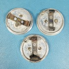 Set Of 3 Vtg General Detroit Pontiac Arrowhead Cap Covers