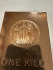 1 Kilo  999 Fine Copper Standing Liberty Made In Usa 2 2 Pounds