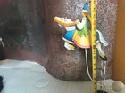 Vintage Medieval Princess On Horse Figure Sky Hook Metal Balance Toy Folk Art