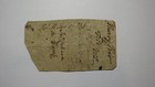 1754 Ten Shillings North Carolina Nc Colonial Currency Note Bill 10s Rare