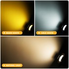 100w Led Cob Par Stage Light Dmx Birthday Lighting Warm White Cool Dj Wash Light