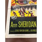 Steel Town  1952  Original Movie Poster 27x41 Folded George Sherman Ann Sheridan