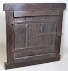 Antique Wooden Wall D  cor Window With Frame Original Old Hand Crafted