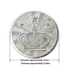 100pcs Gaming Machine Coin Tokens 25x1 85mm Stainless Steel Metal Arcade Tokens