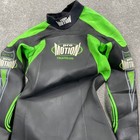 Pro Motion Triathlon Wetsuit Women s Size 4 Black Green Neoprene Full Body Suit