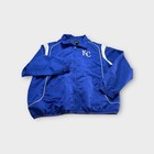 G-iii Sports By Carl Banks Kc Kansas City Windbreaker Jacket Mens Xl Blue