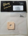 Gibson   Jack Plate Cream Plastic Cover Creme Cream Les Paul Usa Genuine   real 