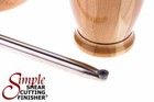 Carbide Woodturning Tool Full Size Simple Shear Cutting Finisher W golf Grip